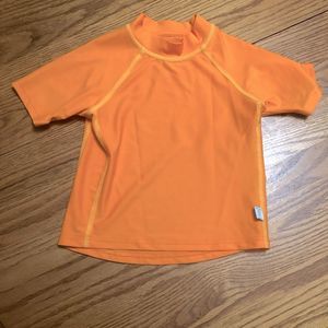 T Play orange swim UPF 50+ top size L 12-18 months